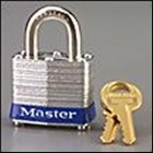 1-9/16" Steel Body Safety Padlock - 1-1/2" Shackle (6 Padlocks)