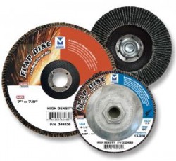 4-1/2" x 5/8"-11 High Density Zirconia Flap Disc 36G  (10 Discs)