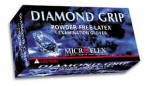 Microflex Diamond Grip Powder-Free Latex Gloves 100PK - Large (2PK)