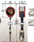 Personal Fall Limiter w/Carabiner & Swivel Shackle - Red