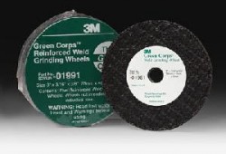 3"x3/16"x3/8" Reinforced Weld Grinding Wheel  (5 Wheels)