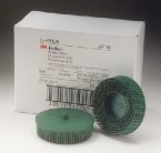 3M 3" Green Roloc Bristle Disc 50-Grit (10 Discs)