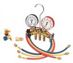 Mastercool R12/R143A Brass Manifold Set