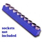 MTS Neon Blue 1/2" Drive Magnetic Socket Holder