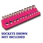 MTS Hot Pink 1/4" Drive Shallow/Deep Socket Holder (SPECIAL ORDER)