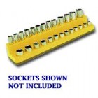 MTS Yellow 1/4" Drive Shallow/Deep Socket Holder