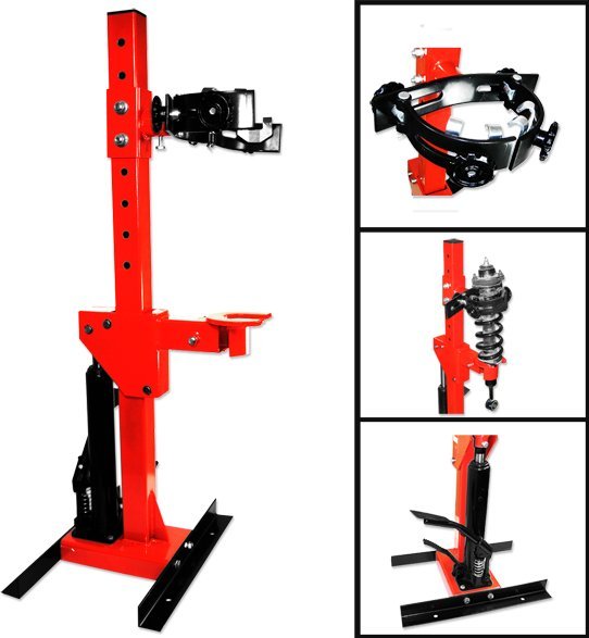 Pneumatic and Hydraulic Coil spring Compressors