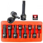 Neiko 8pc 1/2" Dr. Metric Hex Bit Impact Socket Set (6mm to 19mm)