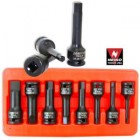 8PC 1/2" Dr. Metric Hex Bit Impact Socket Set (6mm to 19mm)