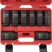 8PC 3/4"Dr Deep Impact Socket Set (1" to 1-1/2")