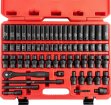 67PC 3/8"Dr SAE/Metric Shallow/Deep Impact Socket Set