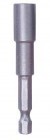 1/4"Dr Magnetic Nut Setter 3/8" x 1-5/8" Long (25 Setters)