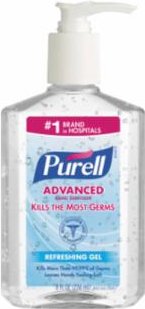 8oz Purell Citrus Hand Sanitizer w/Pump (12PK)