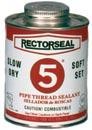 RectorSeal 1 Pint # 5 Pipe Thread Sealant (12 Cans)