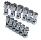 SK 12PC 1/4"Dr 6pt Metric Flex Socket Set