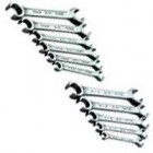 11PC Fractional/Metric Combo Flare Nut Wr Set