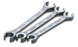 SK 3PC Superkrome Metric Flare Nut Wrench Set (9mm To 14mm)