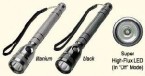 Twin-Task 3AA Titanium Luxeon Flashlight (Batteries Included)