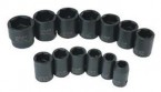 Sunex 13PC 1/2" Dr. Standard SAE Impact Socket Set 6-Point