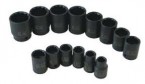 Sunex 14PC 1/2" Dr. Standard SAE Impact Socket Set 12-Point