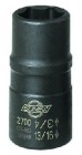 Sunex 1/2 Drive Standard 3/4 x 13/16 Flip Impact Socket