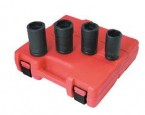 Sunex 4PC 3/4" Drive Combination Budd Wheel Socket Set