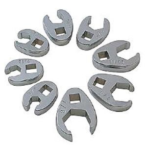 Sunex 8PC 3/8 Dr. Deluxe SAE Crowfoot Wrench Set (3/8