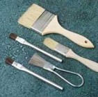 Sait 1-1/2" Metal Chip Brushes (12 Brushes)