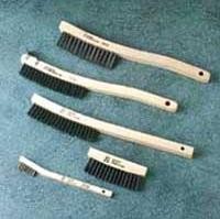 4x16 SS Wire Shoe Handle Scratch Brushes (12 Brushes)