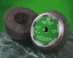 4"x2"x5/8-11 Type 11 CA16 Cup Grinding Stone w/Metal Backing (12PK)