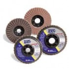 4"x5/8" 80G Premium Alum. Flap Discs w/nut (10 Discs)