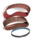 3-1/2"x15-1/2"" Coarse Brown Non-Woven Belts (10 Belts)
