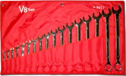 17PC Open & Box End Combination Wrench Set  (1/4"-1-1/4")