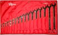 17PC Open & Box End Combination Wrench Set (1/4"-1-1/4")