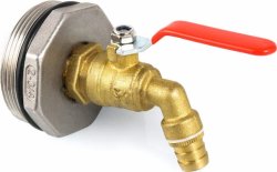 2" Brass Drum  Barrel Faucet